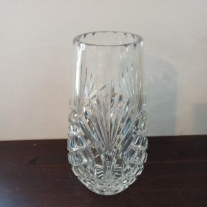 Stunning Crystal Vase. Deep Cut. Excellent Condition. Vintage.
