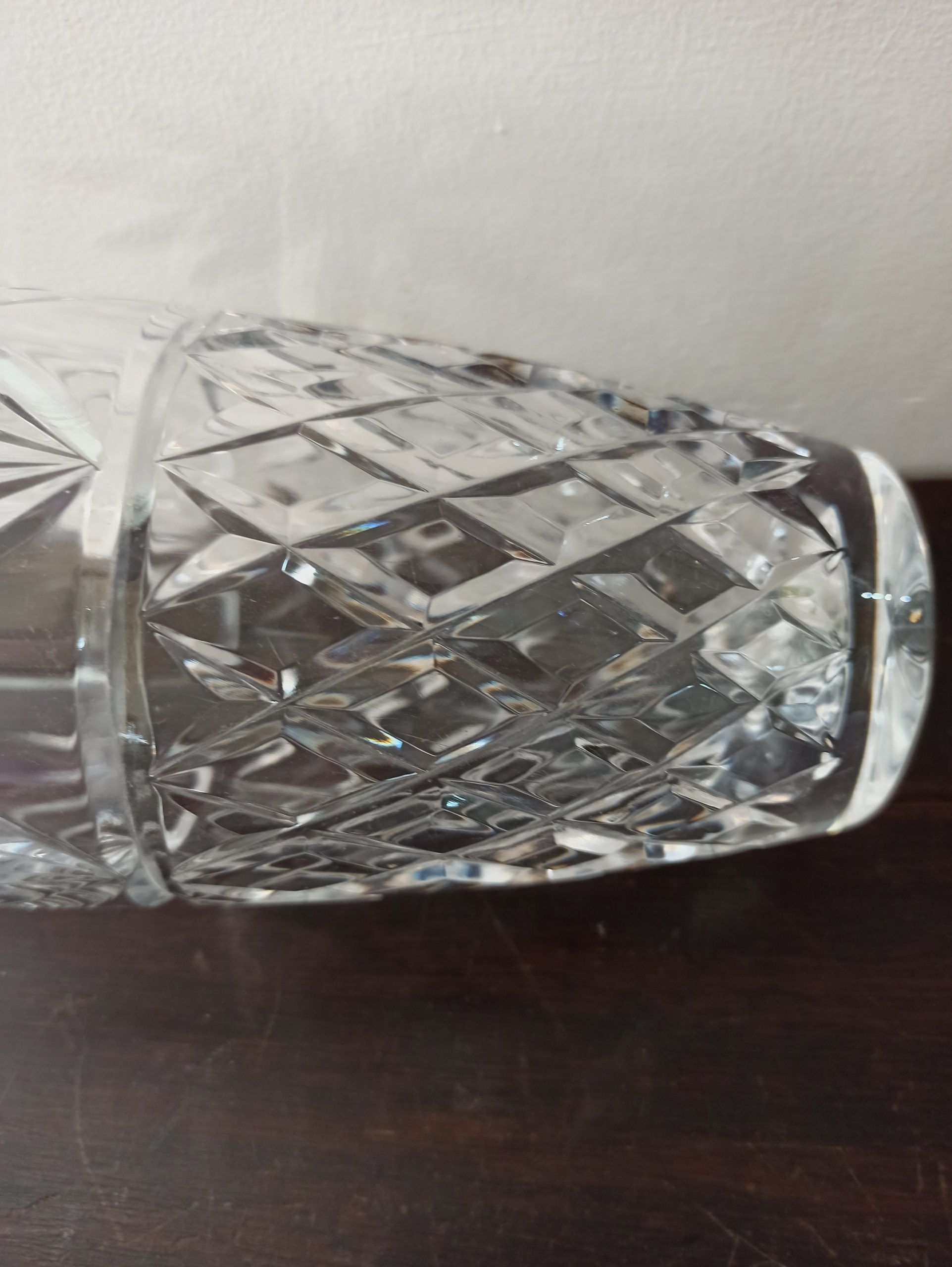 Vintage Lead Crystal Cut Vase. Excellent Condition. - Image 5