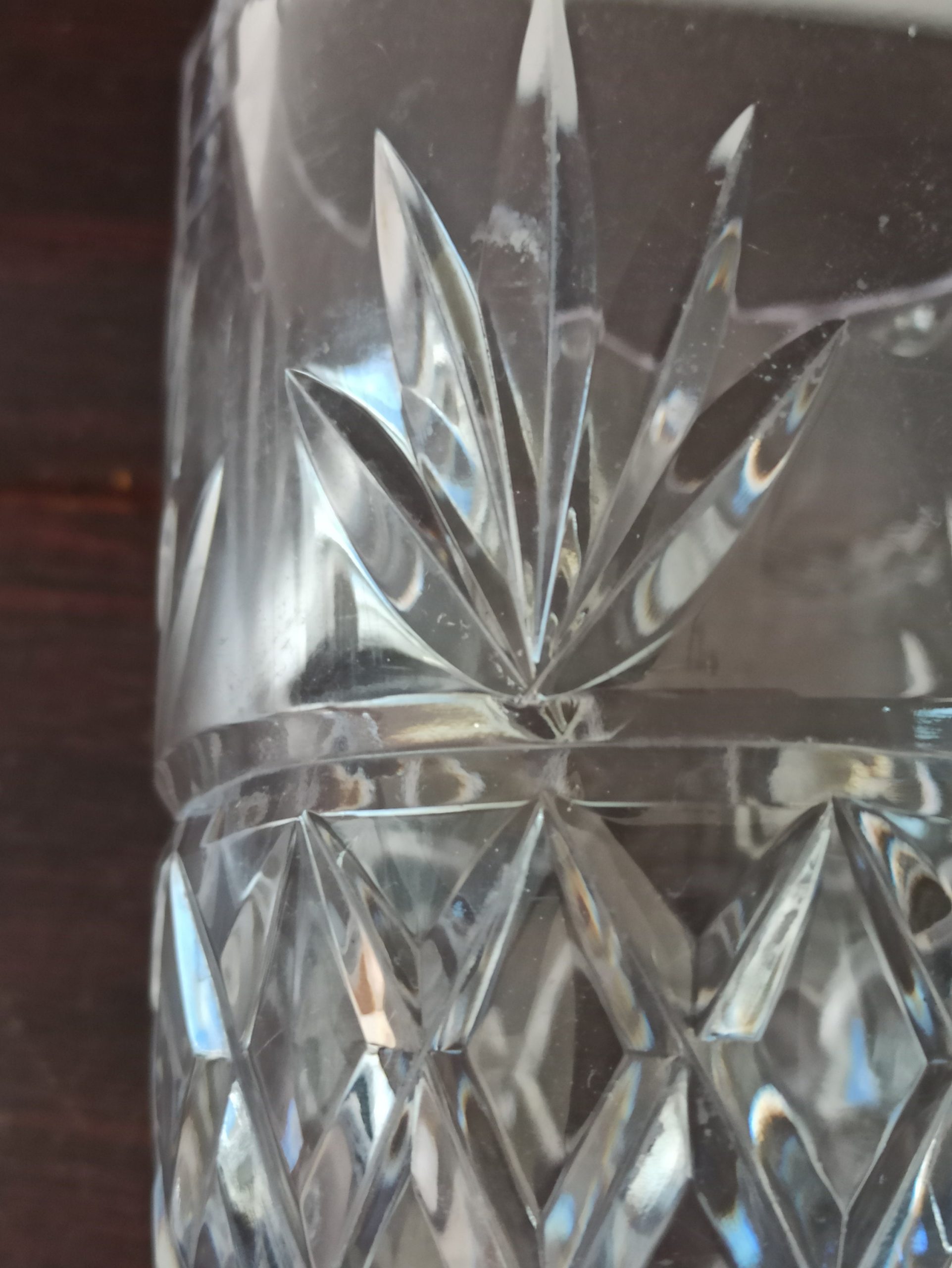 Vintage Lead Crystal Cut Vase. Excellent Condition. - Image 8