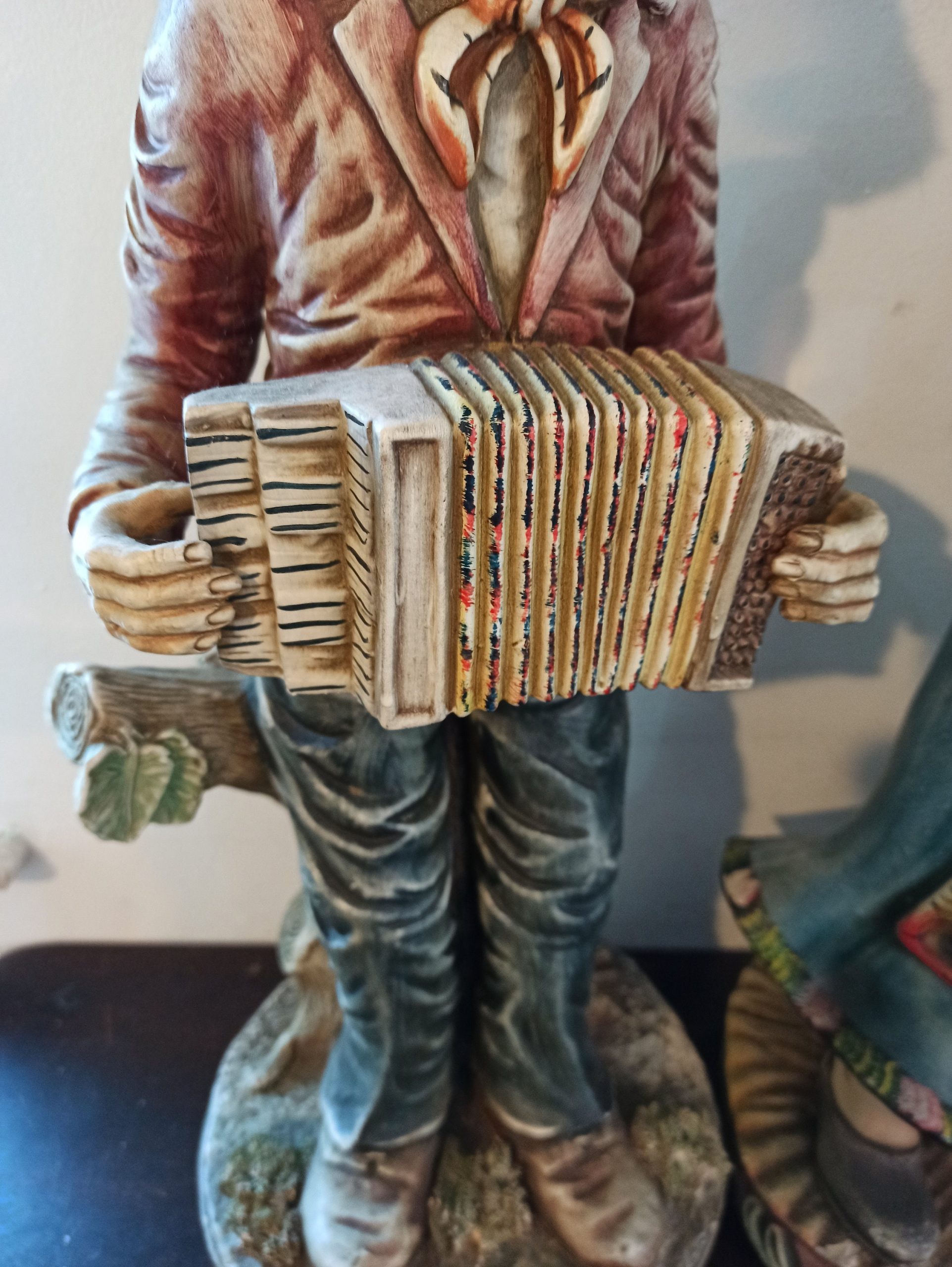 The Fishermans Wife And Husband. Ceramic Vintage. Good Overall Condition. - Image 7