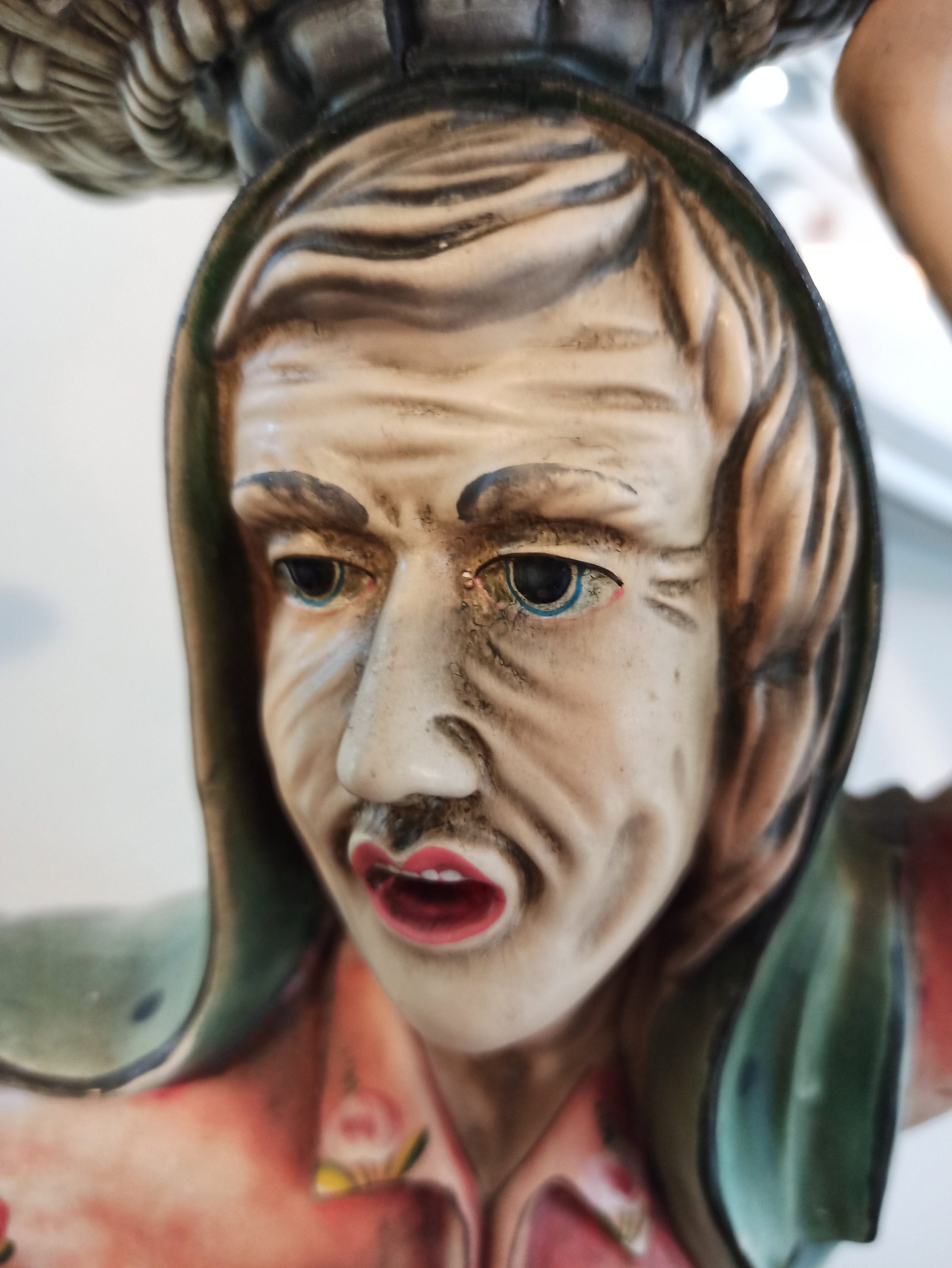 The Fishermans Wife And Husband. Ceramic Vintage. Good Overall Condition. - Image 4
