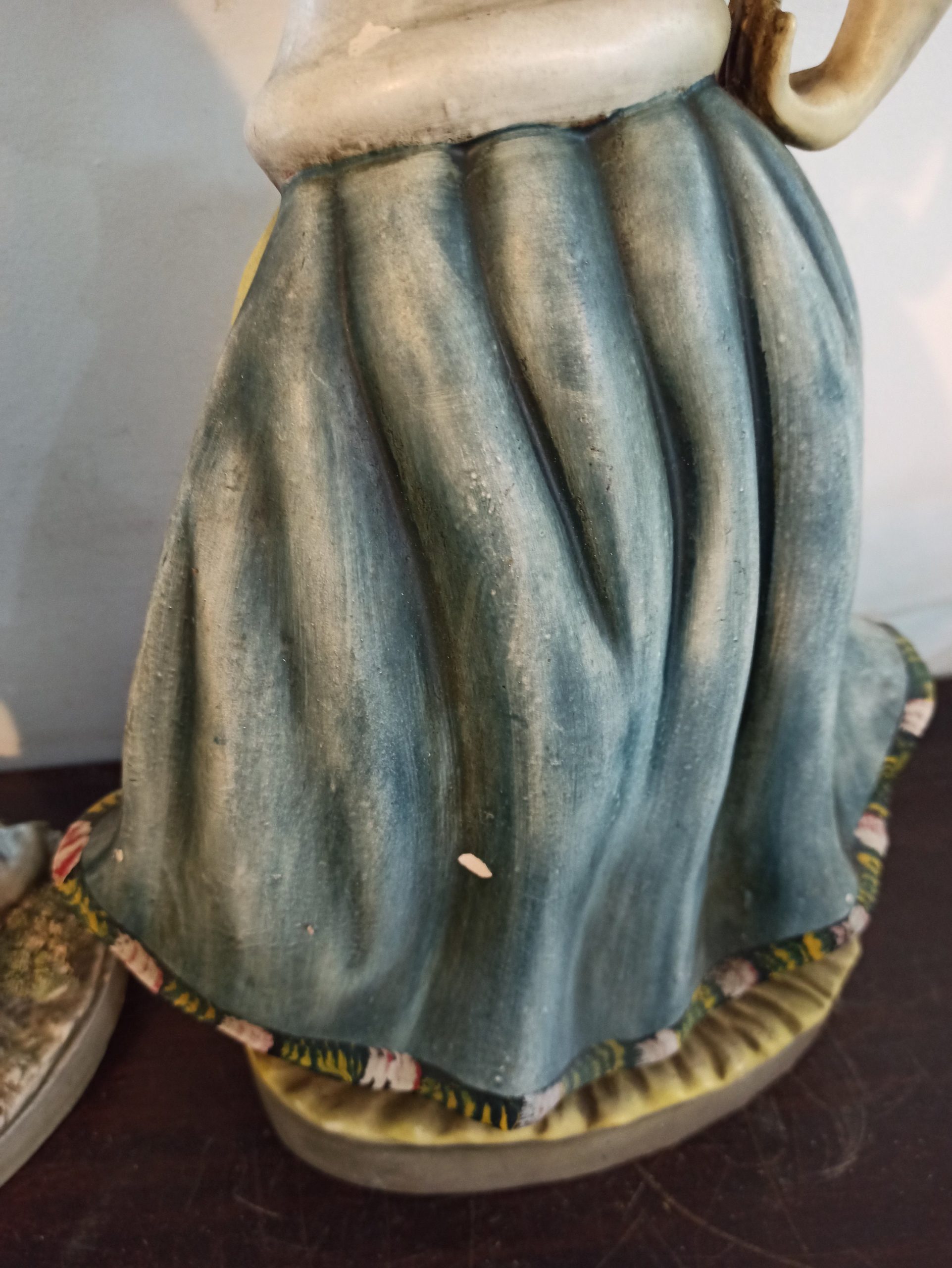 The Fishermans Wife And Husband. Ceramic Vintage. Good Overall Condition. - Image 6