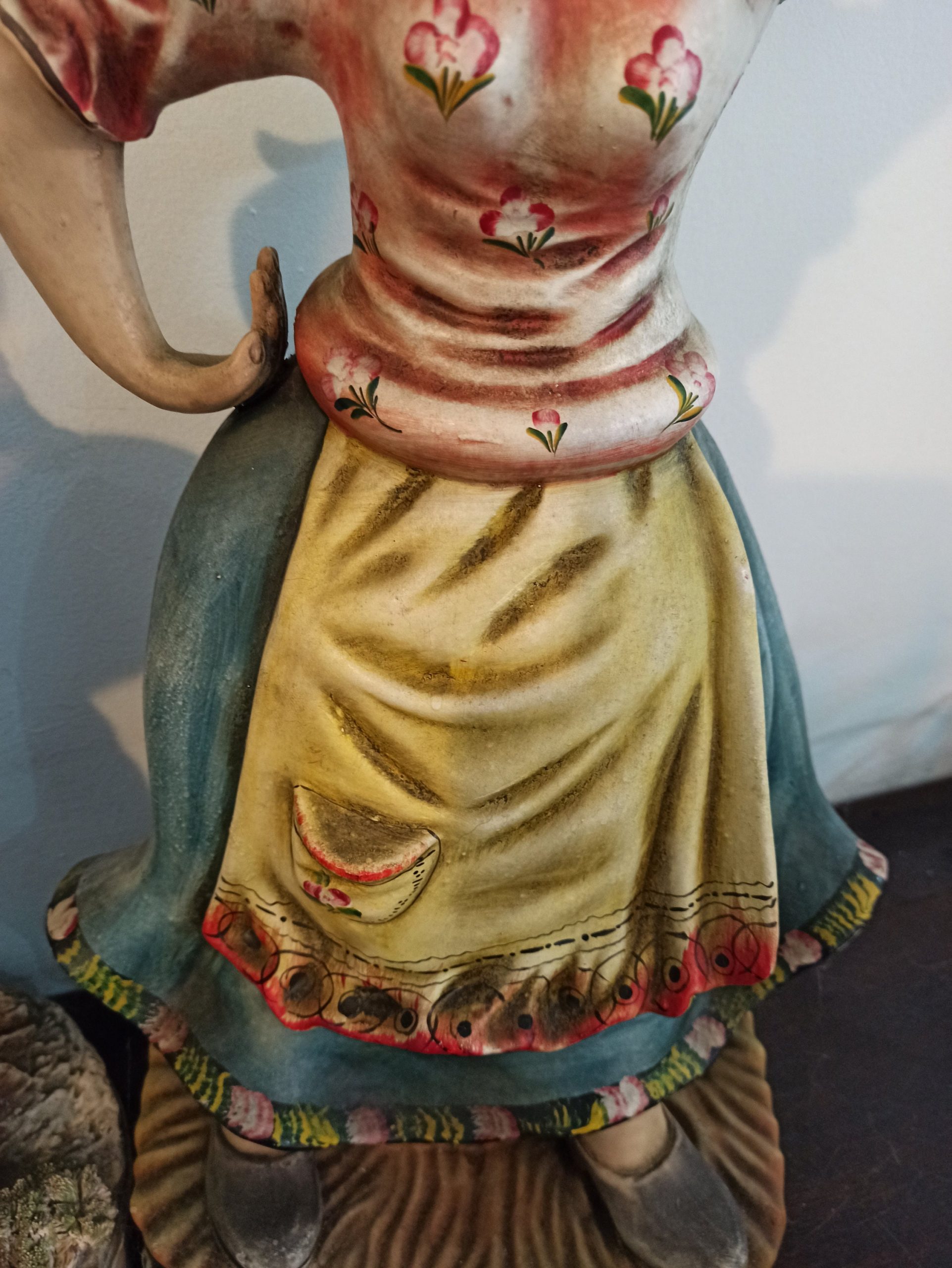 The Fishermans Wife And Husband. Ceramic Vintage. Good Overall Condition. - Image 8