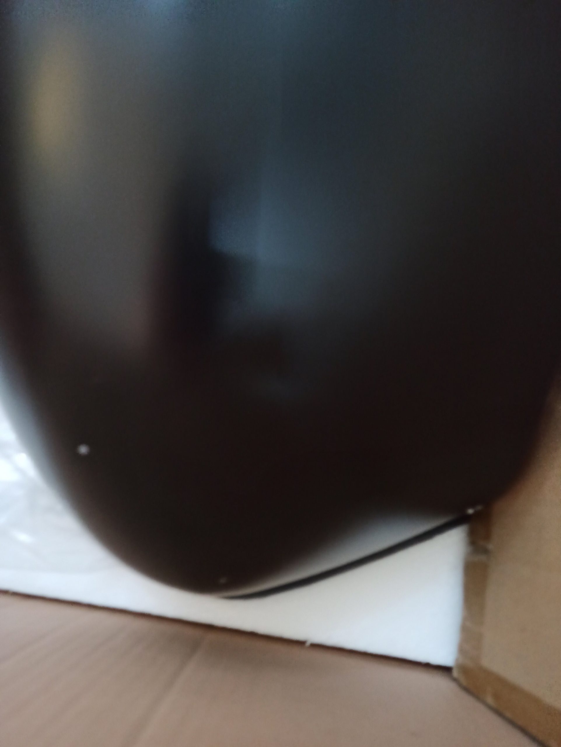 Designer Ilite Pendant Lamp. Ceiling Mountable Only. 52cm x 50cm. Black Metal. Unused. - Image 3