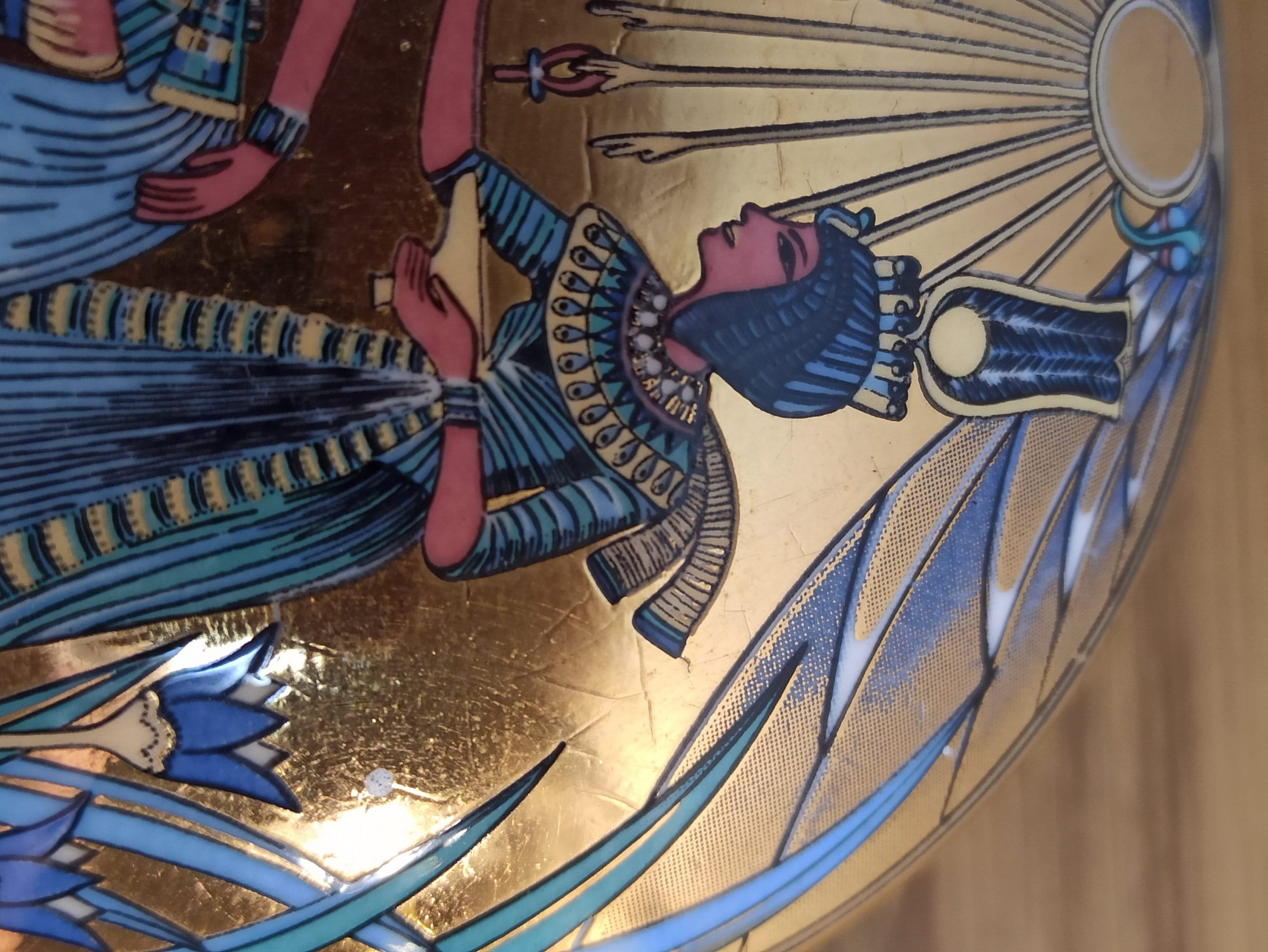 A Pair of 'Treasure of The Nile' Trinket Boxes. Excellent Condition. Tutankhamun. 1996. Compton and Woodhouse. - Image 10