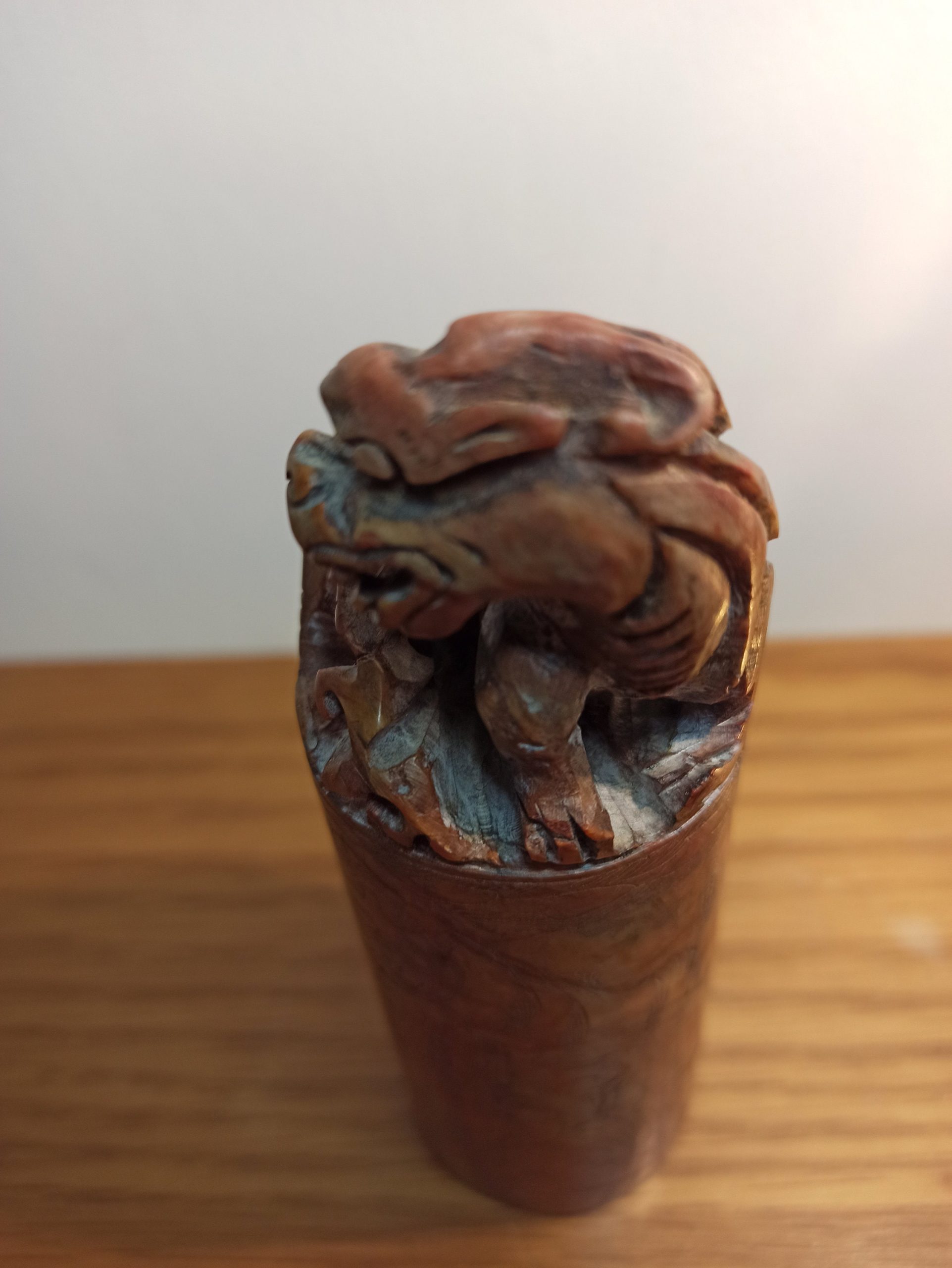 Chinese Water Dragon Seal. Boxed. Good Condition. - Image 9