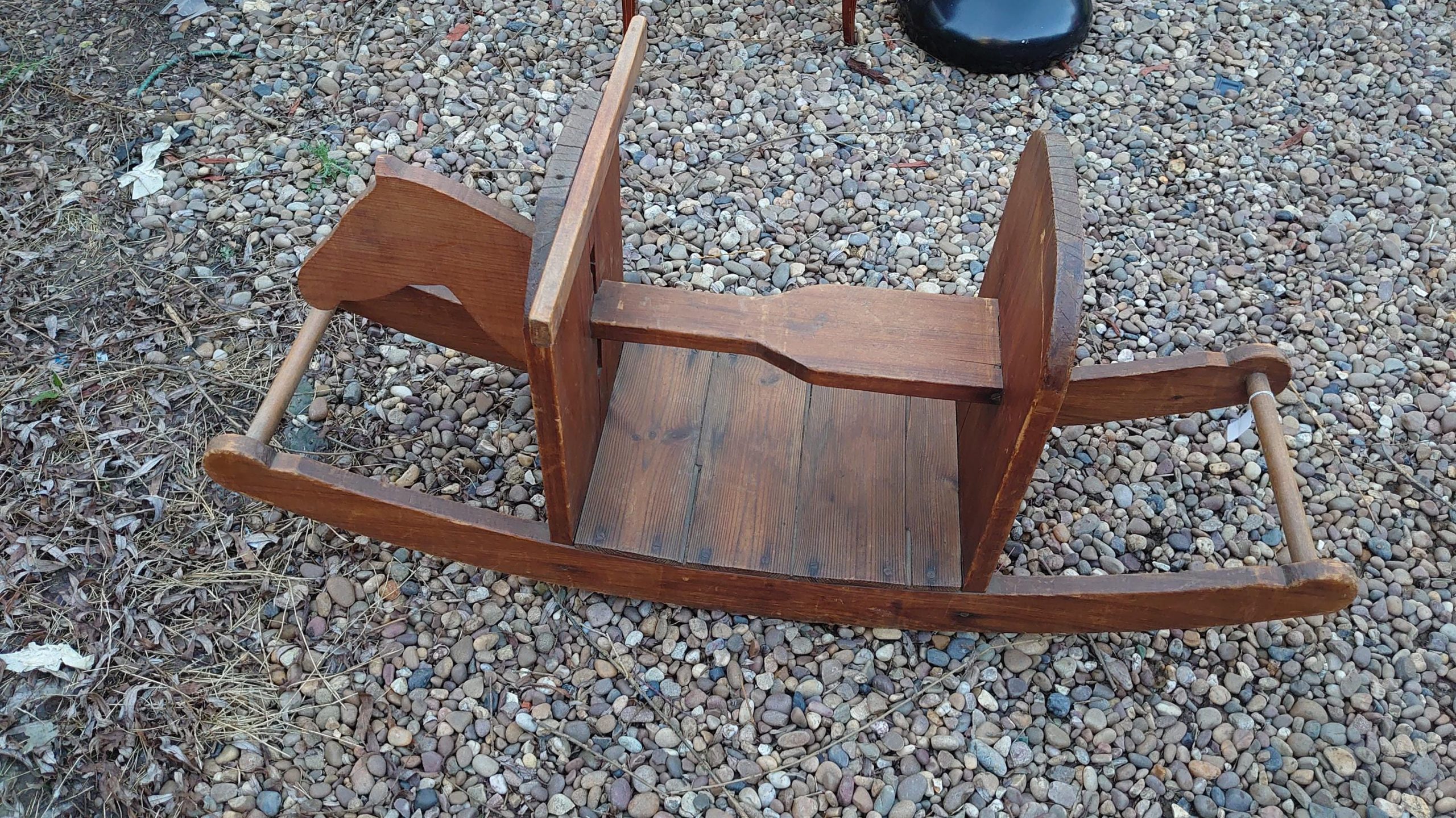 Vintage Handmade Rocking Horse - c1950s - Wooden construction. Good Condition - Image 2