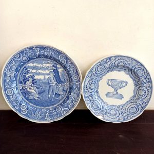 Spode Collectable Cabinet Plates. Blue And White. The Spode 'Blue Room Collection'. Very Good Condition.