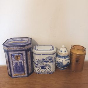Ringtons Collection. Biscuit Tin, Tea Caddy, Fudge Tin.