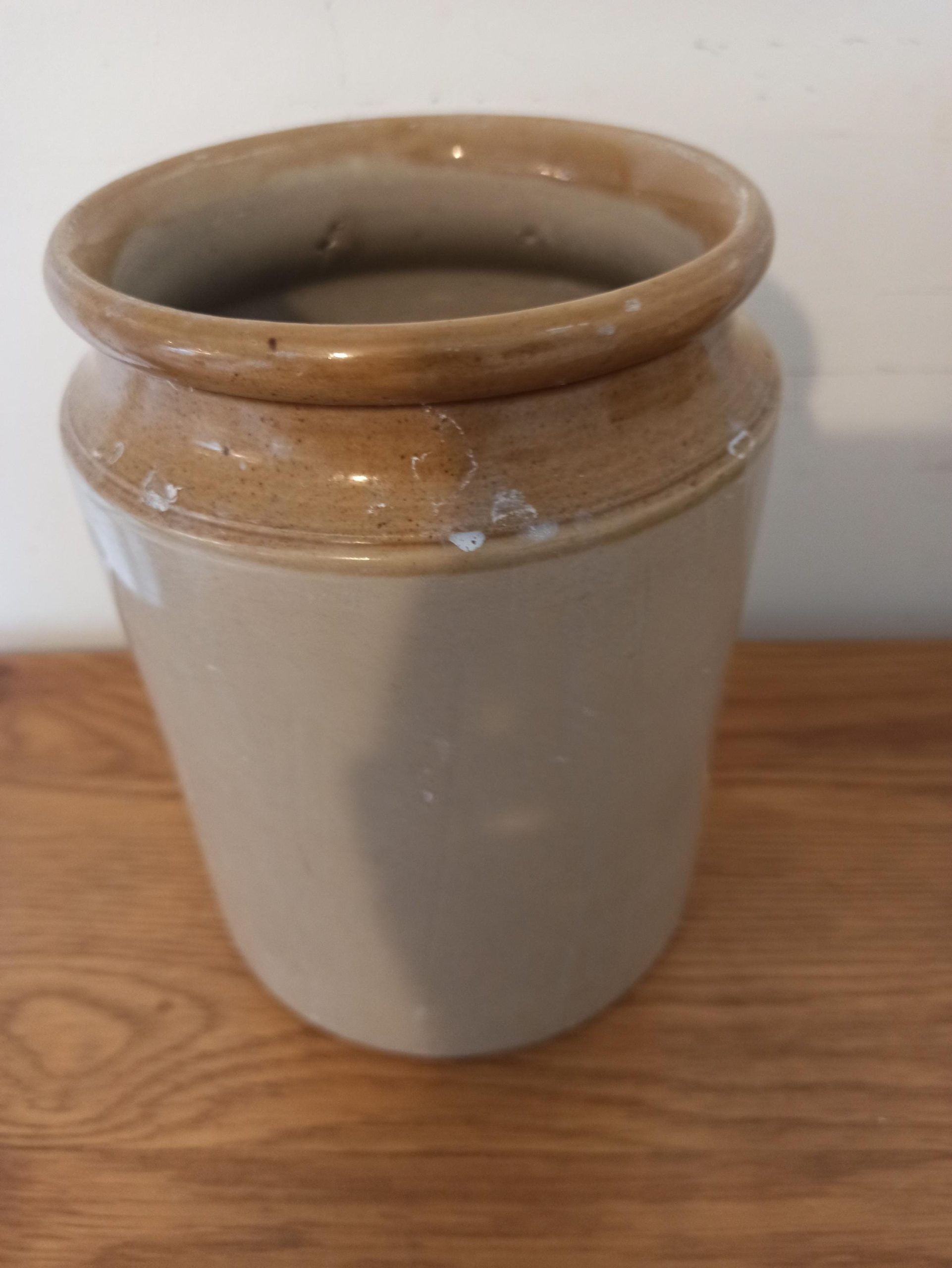 Vintage Salt Glazed Earthern Ware Containers. - Image 9