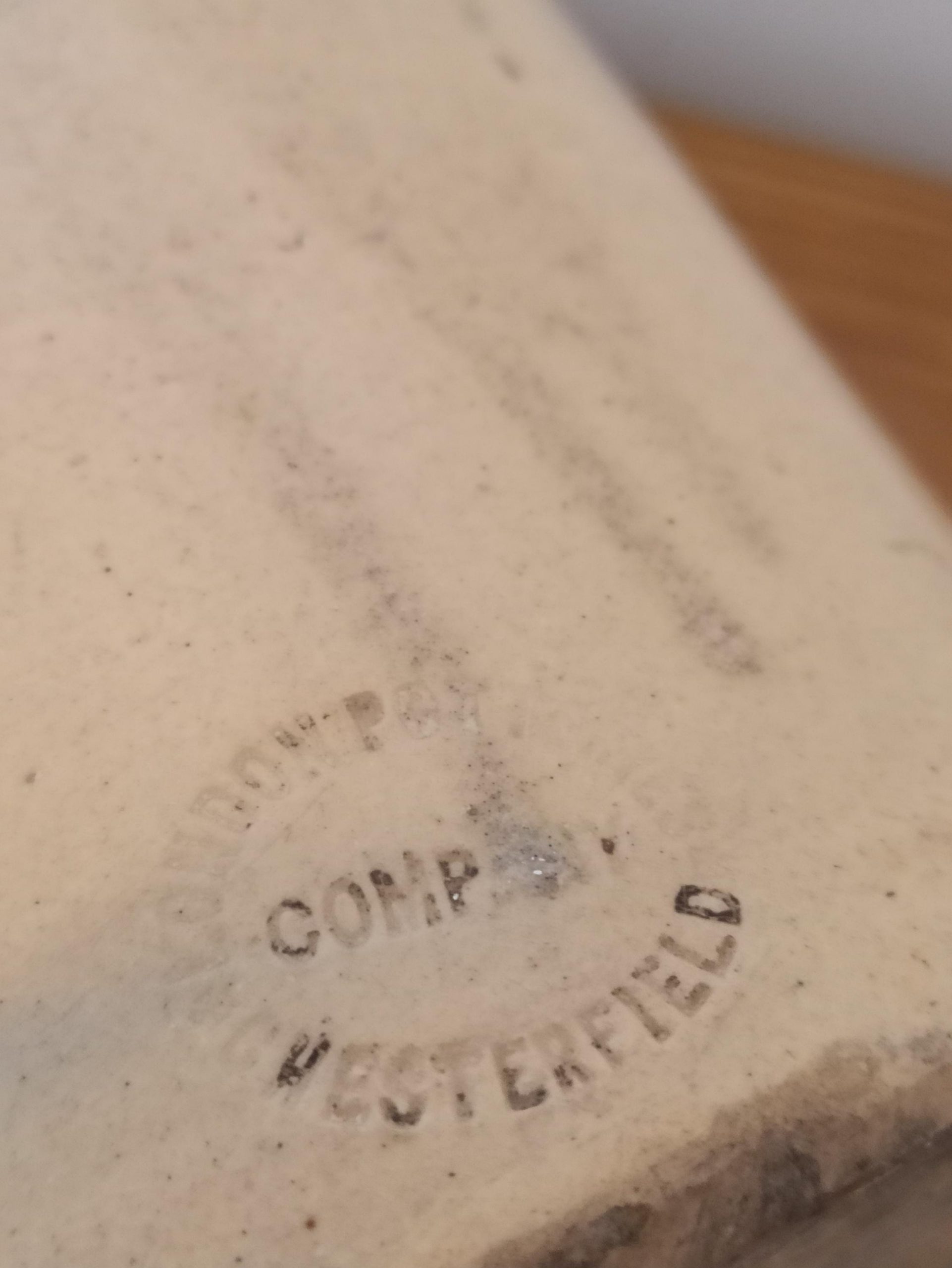 Antique Stoneware Hot Water Bottle. - Image 7