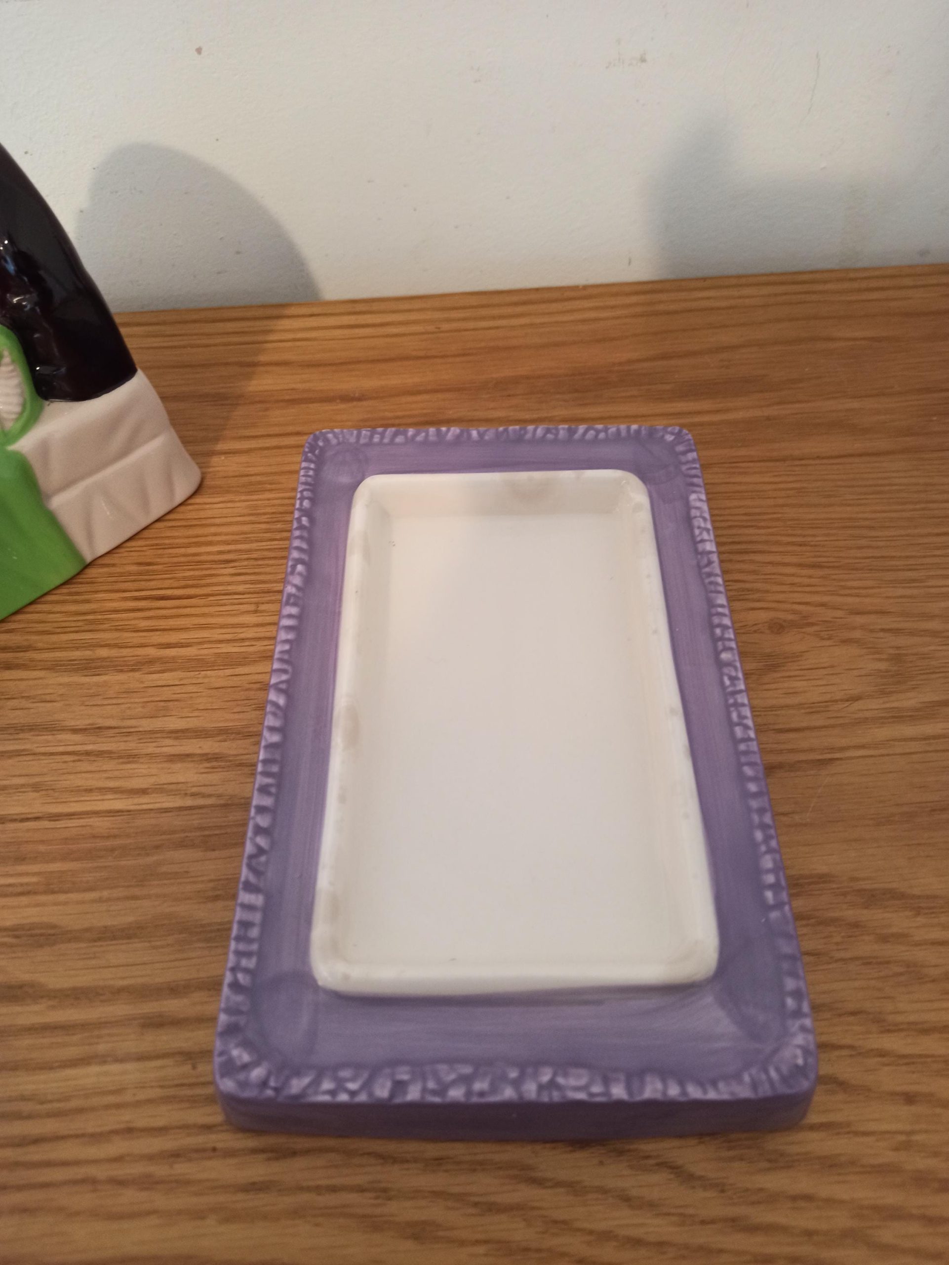 Ringtons Butter Dish ('Rosy Lee and Earl Grey') and Two Egg Cups. Good condition. - Image 7
