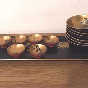 Japanese Rice Bowls and Finger Bowls. Vintage.
