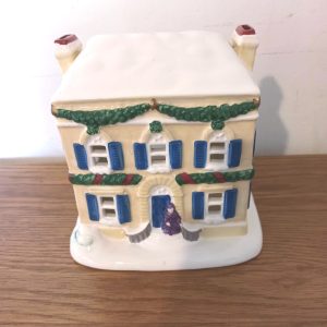 Ringtons Christmas Decoration Tealight House. Vintage. Good Condition.