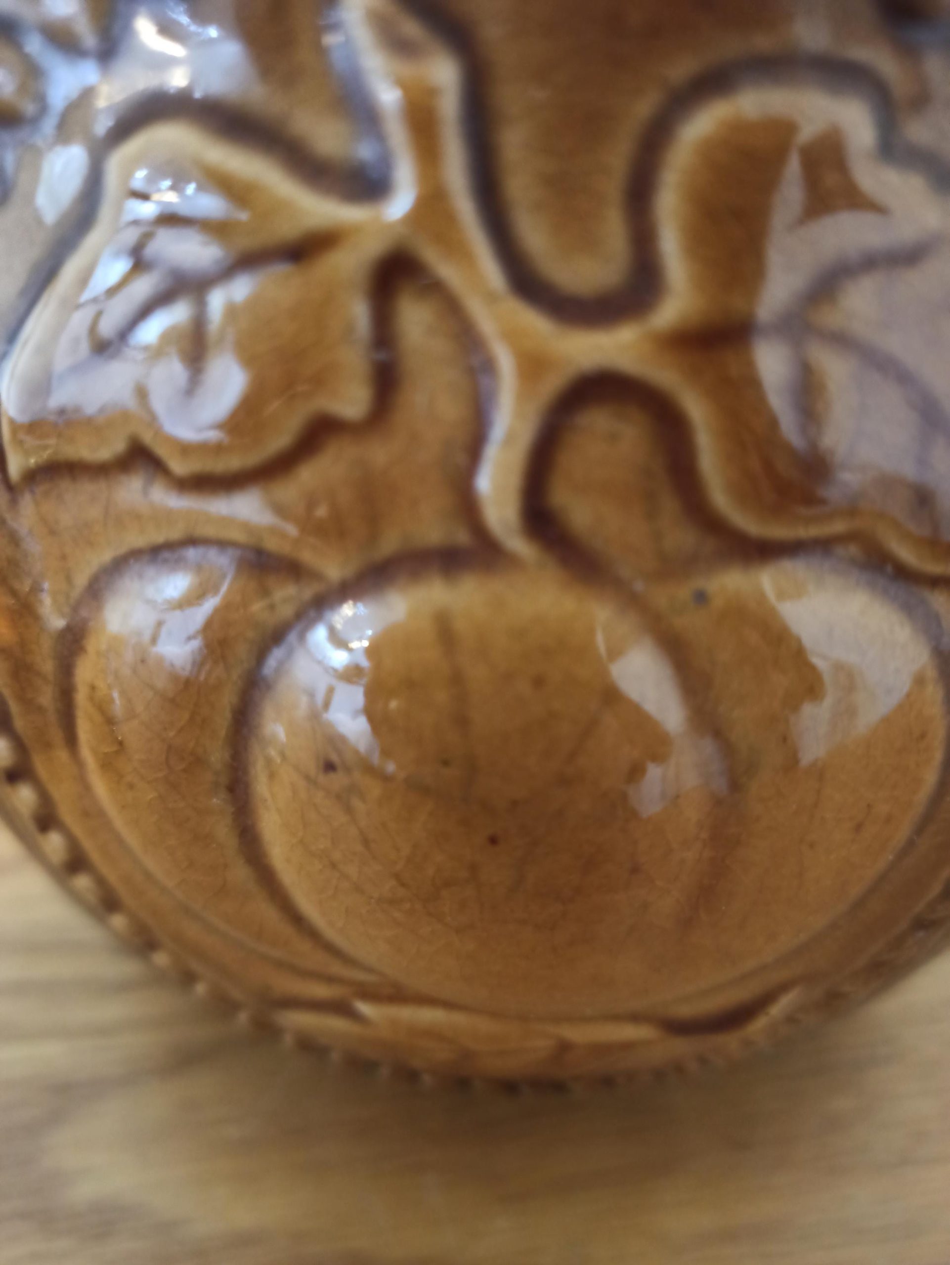 Rumtopf Jar. West Germany. Treacle Glazed. - Image 10