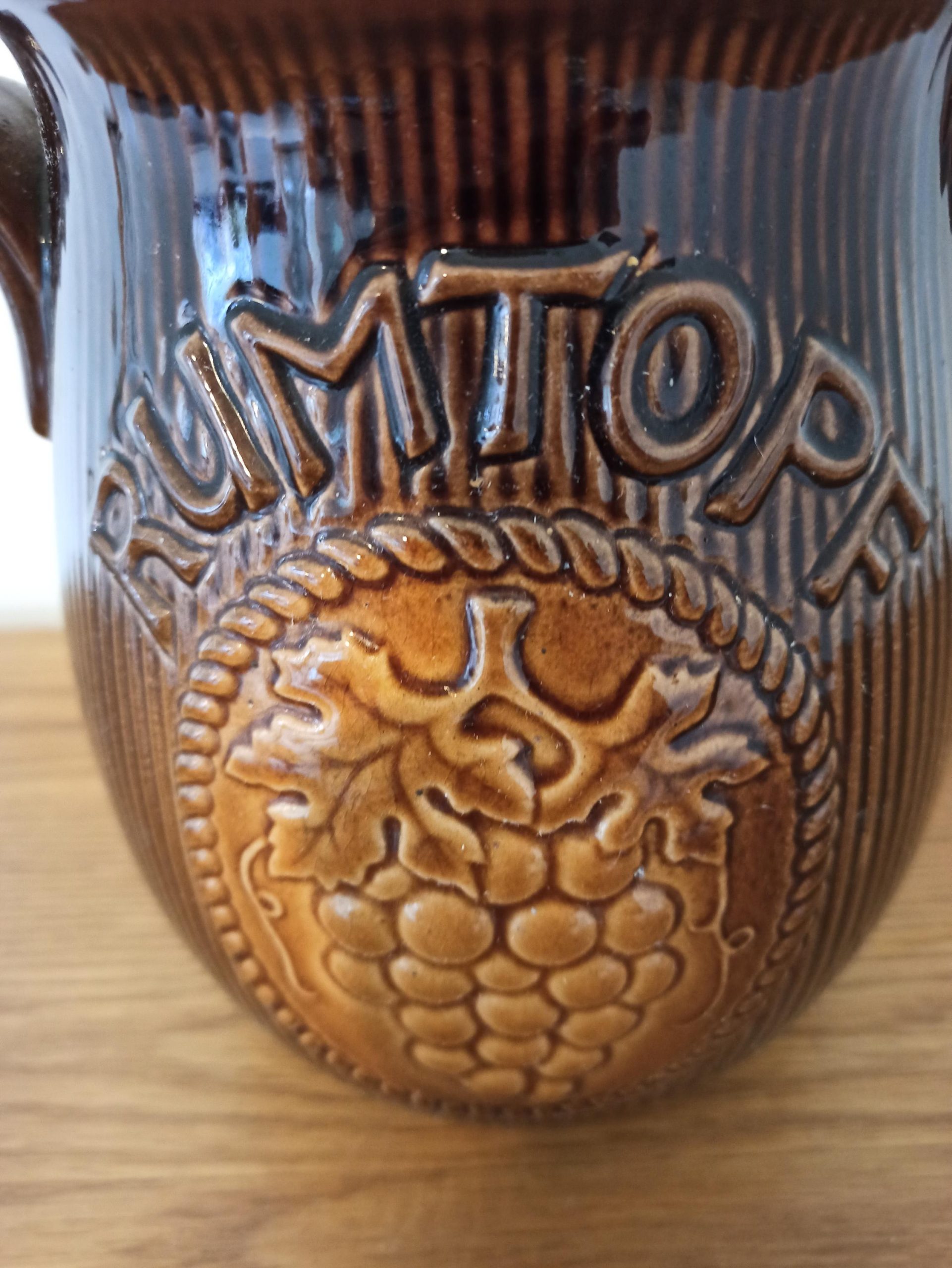 Rumtopf Jar. West Germany. Treacle Glazed. - Image 5