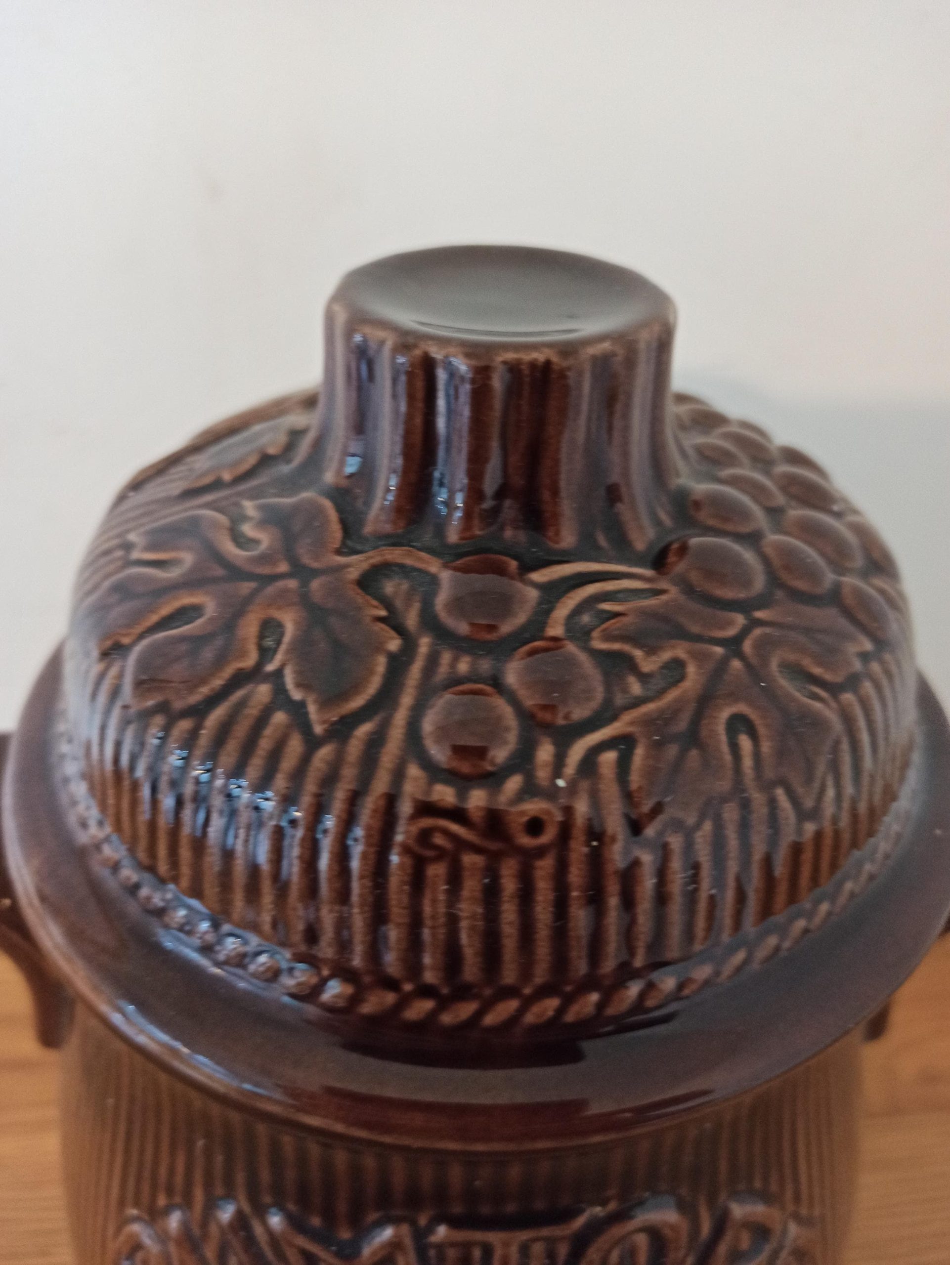 Rumtopf Jar. West Germany. Treacle Glazed. - Image 3