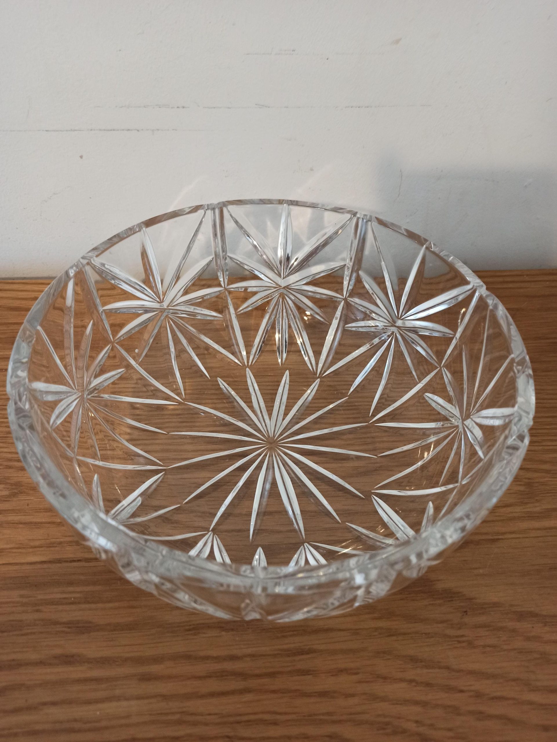 Vintage Lead Crystal Fruit Bowls. Very Good Condition. Heavy. - Image 10