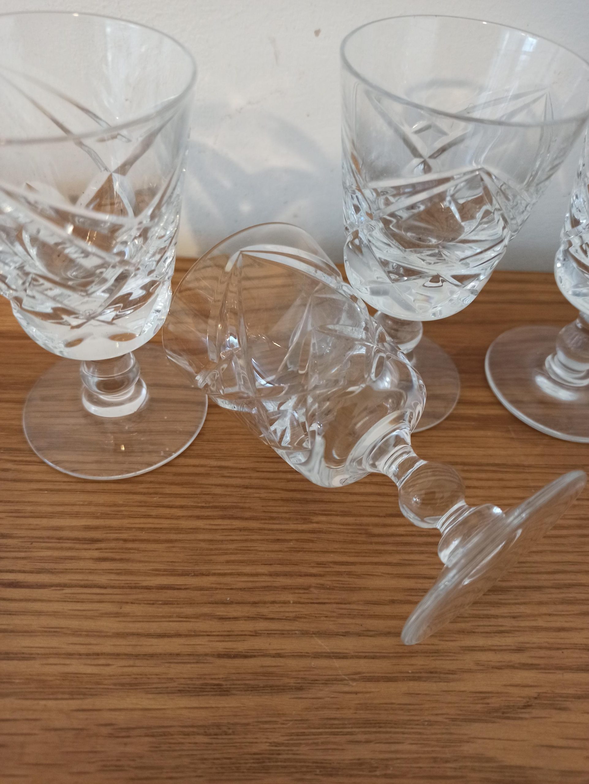 Sets of Vintage Sherry / Port / Liqueur Glasses. Various Sets. All Good Condition. - Image 5