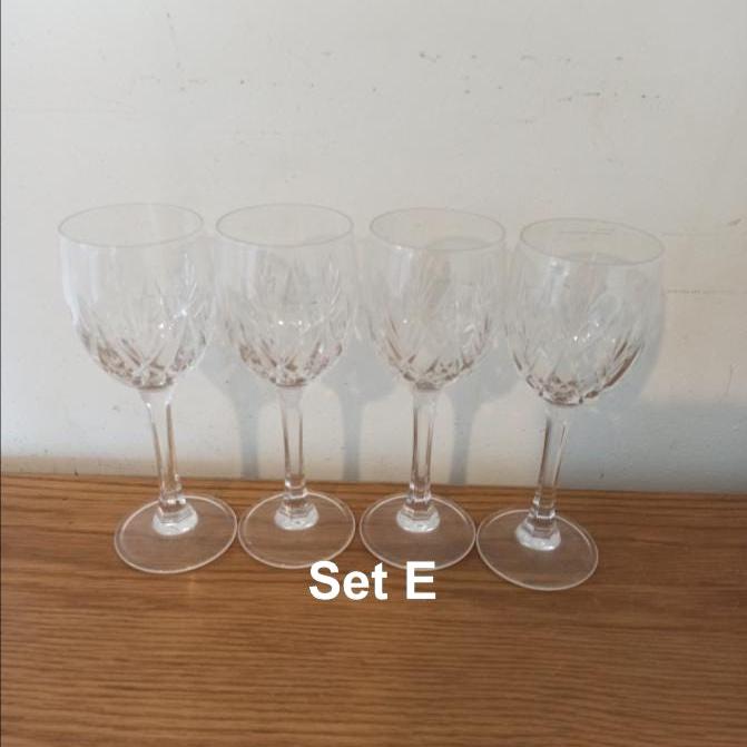 Sets of Vintage Sherry / Port / Liqueur Glasses. Various Sets. All Good Condition. - Image 10