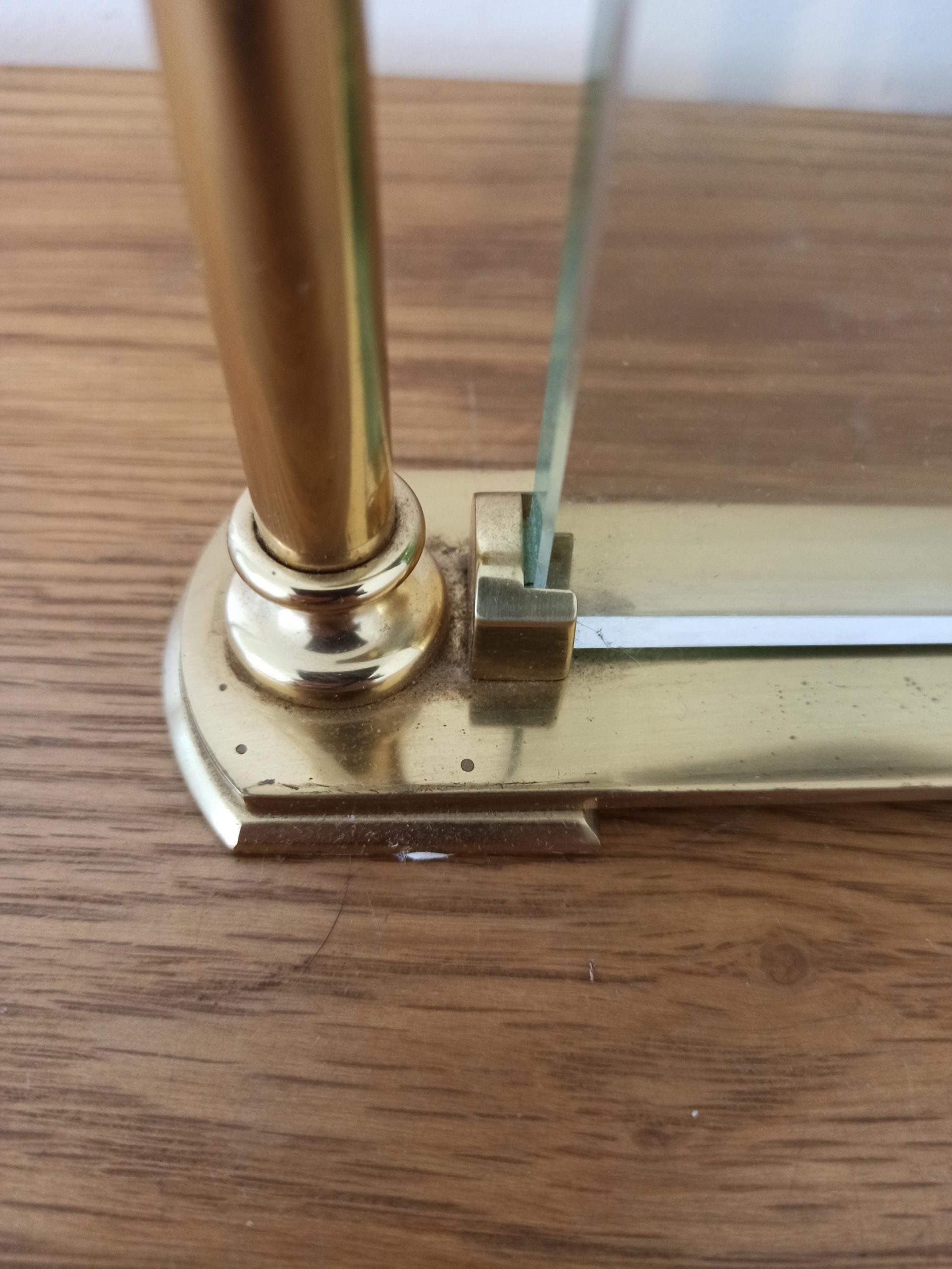 Brass Mantle Clock. Battery Operated. Quartz. London Clock. With Alarm. - Image 10