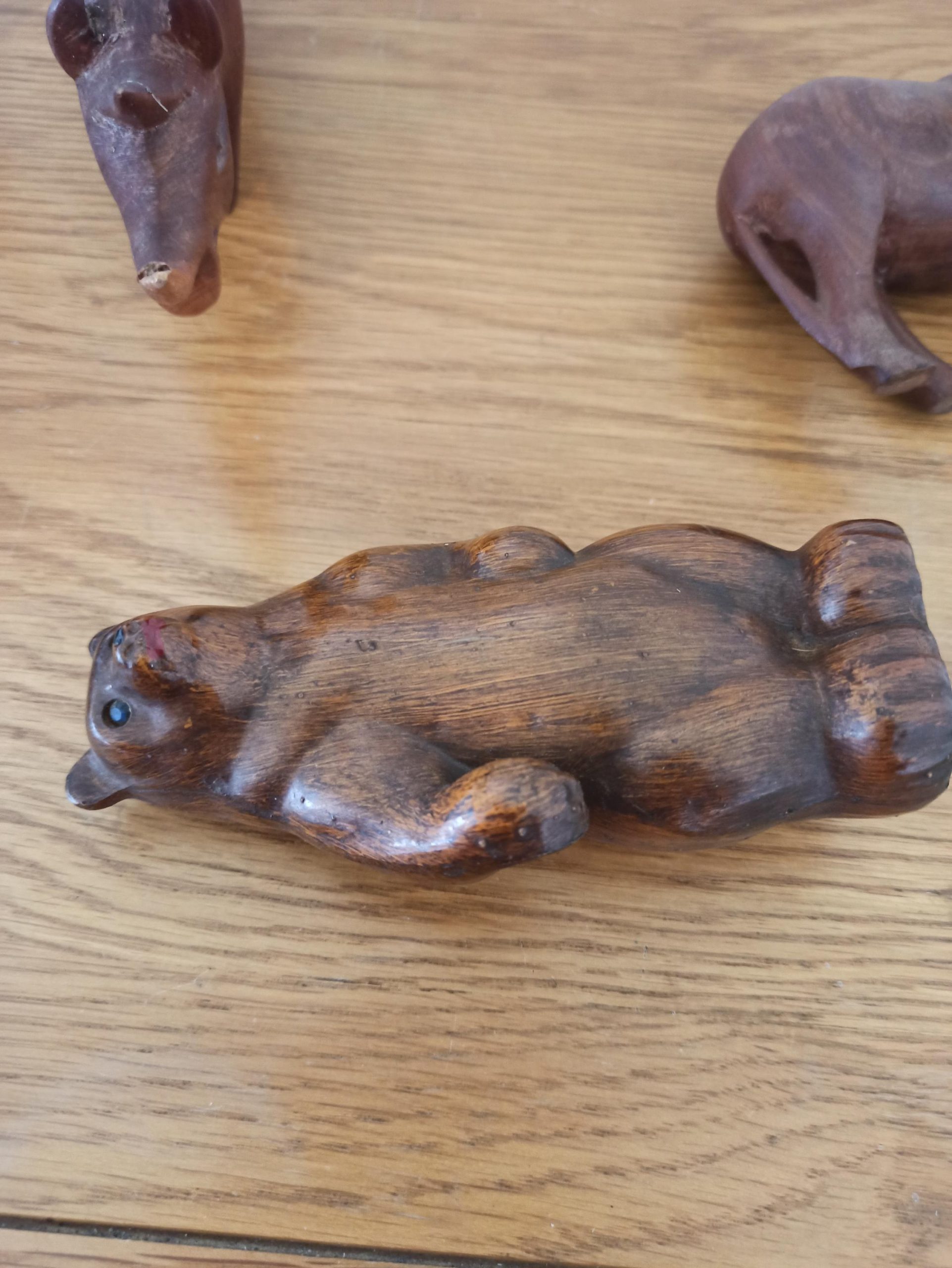 Set of Carved Wooden Animal Figurines. 1960s - 1970s. - Image 17