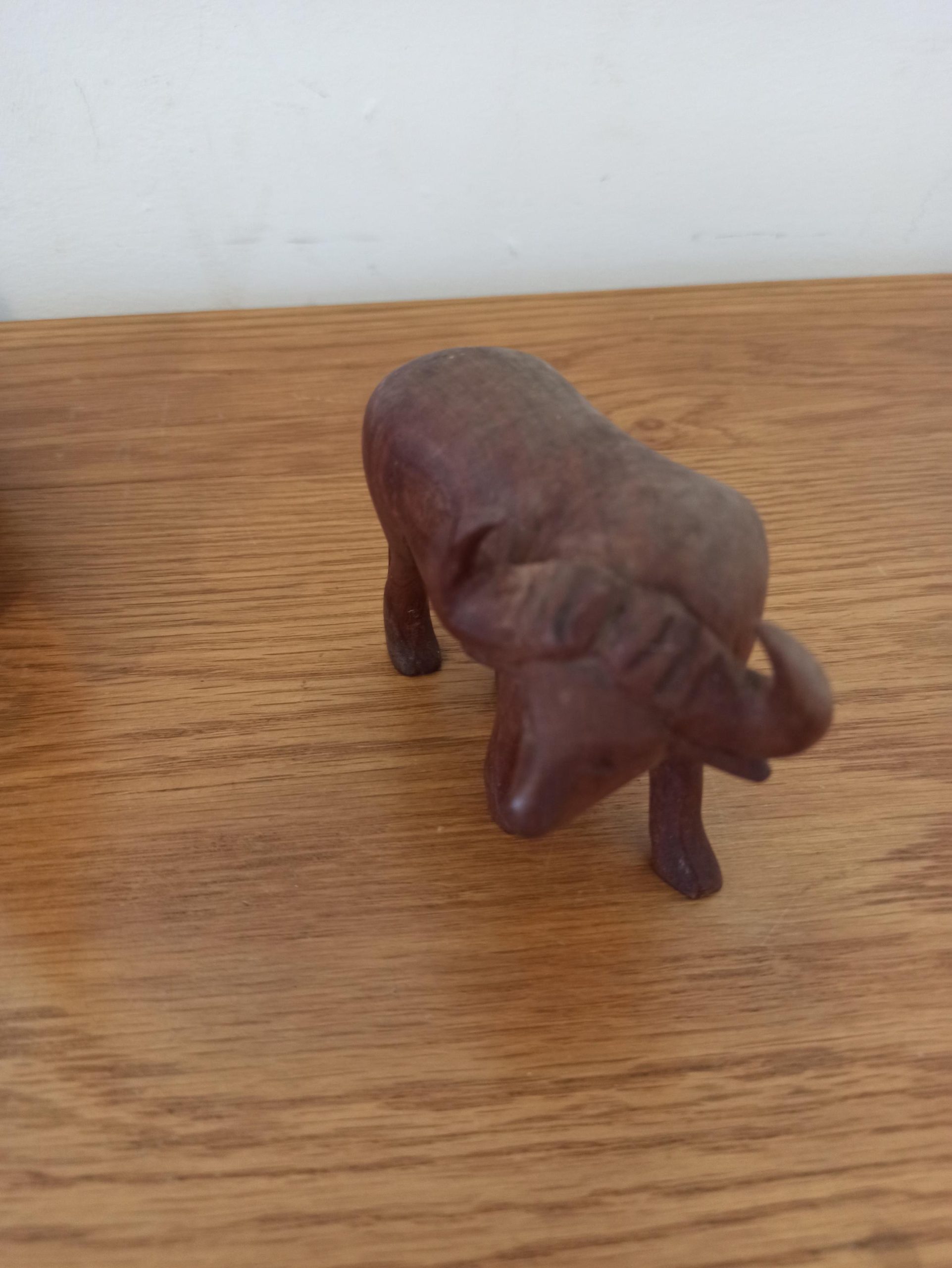 Set of Carved Wooden Animal Figurines. 1960s - 1970s. - Image 12