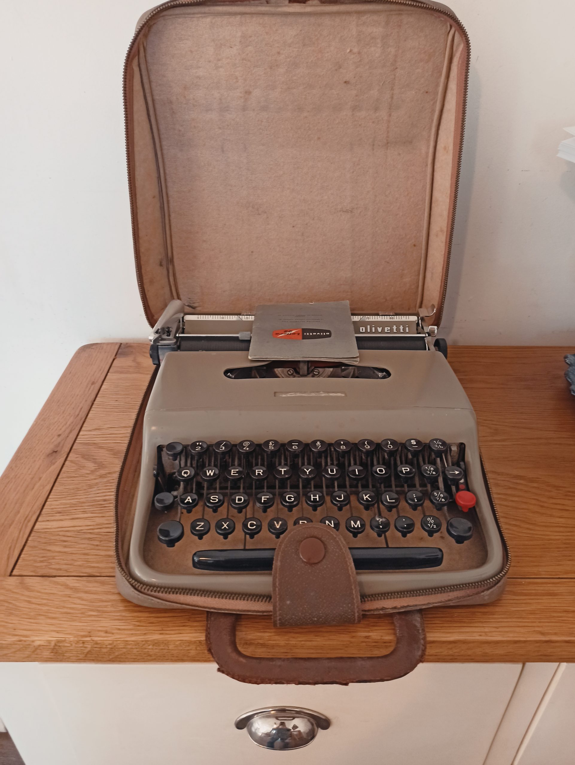 Olivetti Lettra Typewriter
