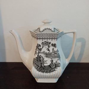 Vintage 'Minuet' Tea Set. Wm. Adams & Sons. Ironstone.