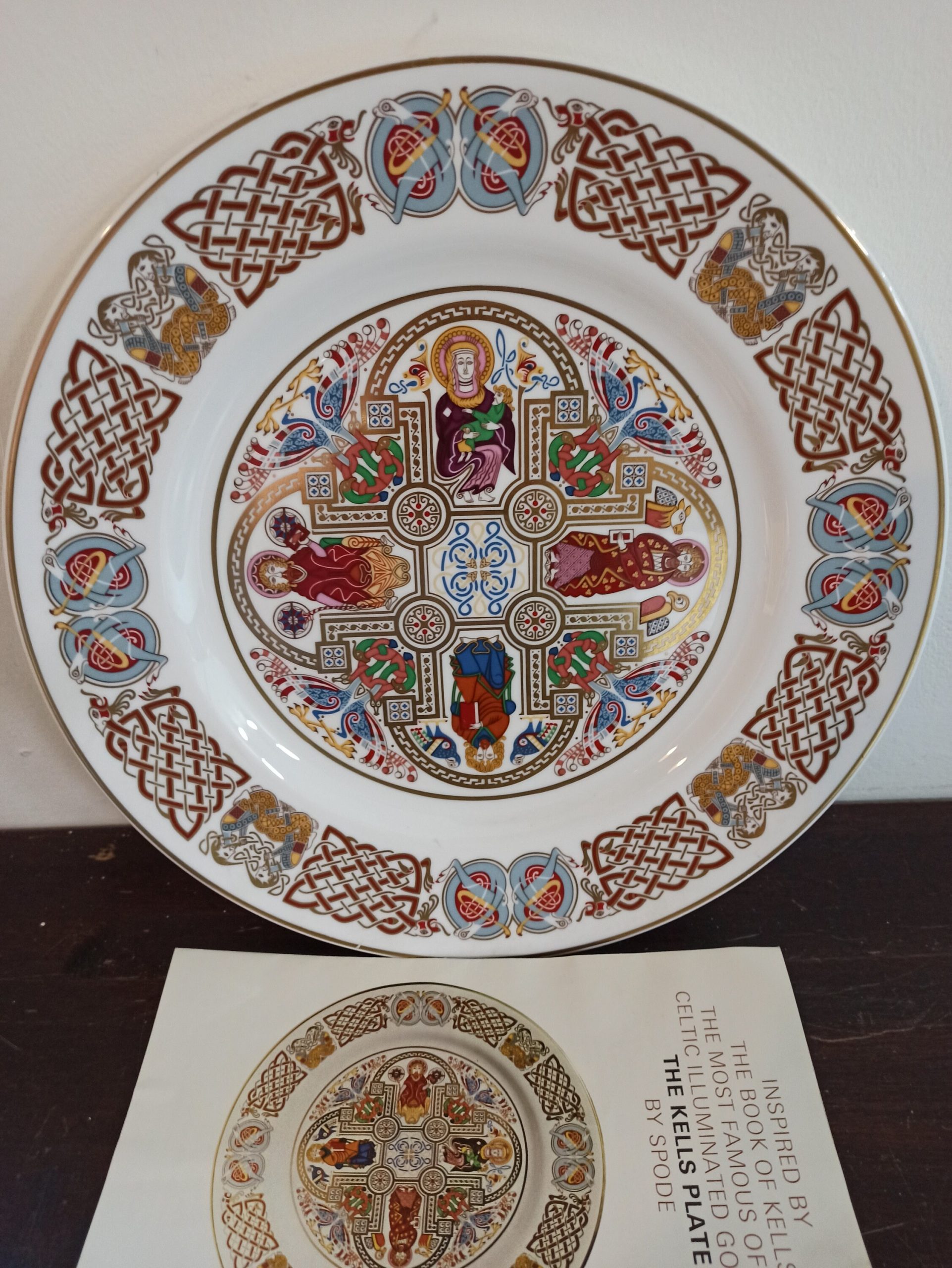Spode Celtic Decorative Collectors Plates. Good Overall Condition - Image 5