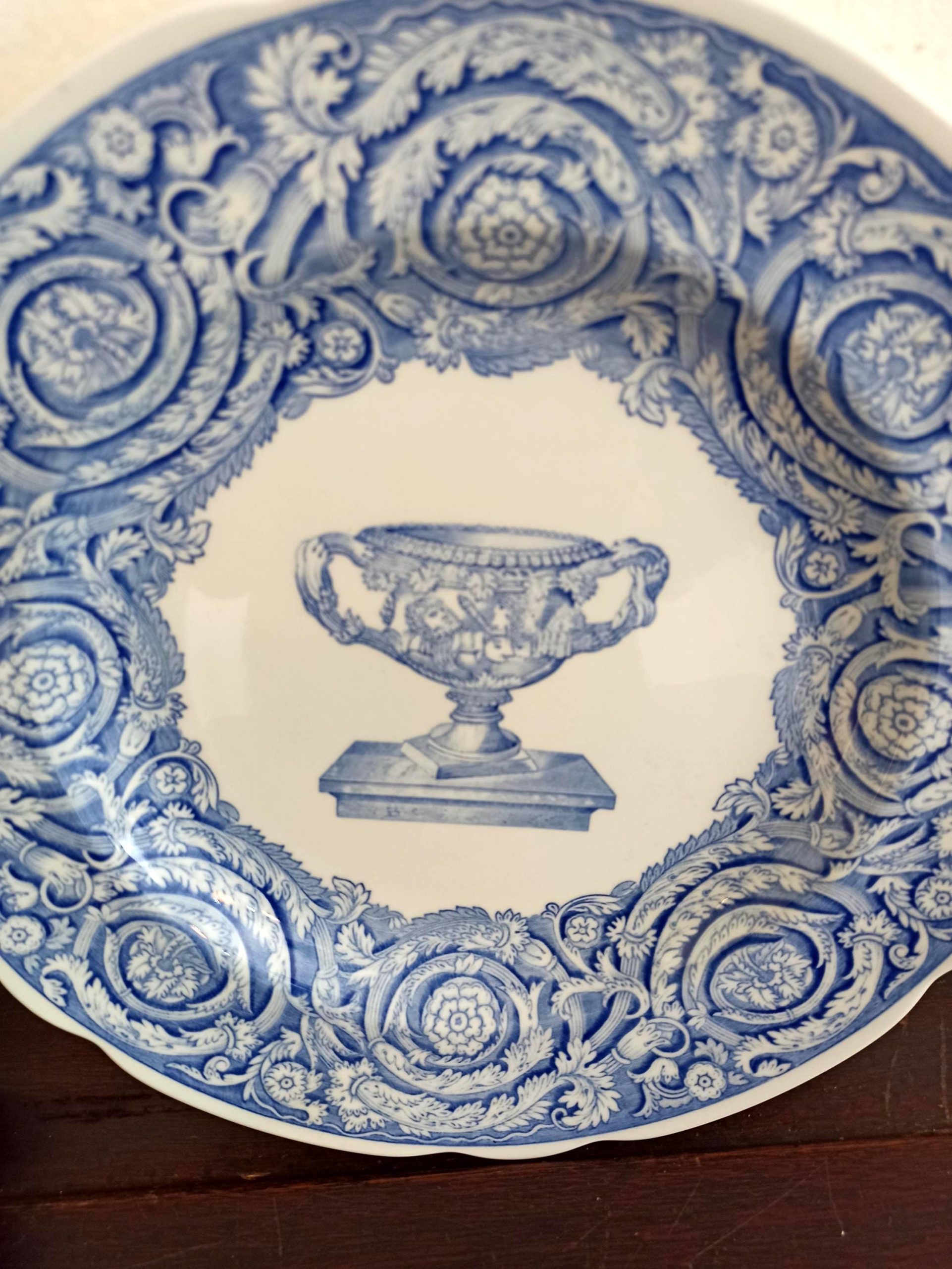 Spode Collectable Cabinet Plates. Blue And White. The Spode 'Blue Room Collection'. Very Good Condition. - Image 4