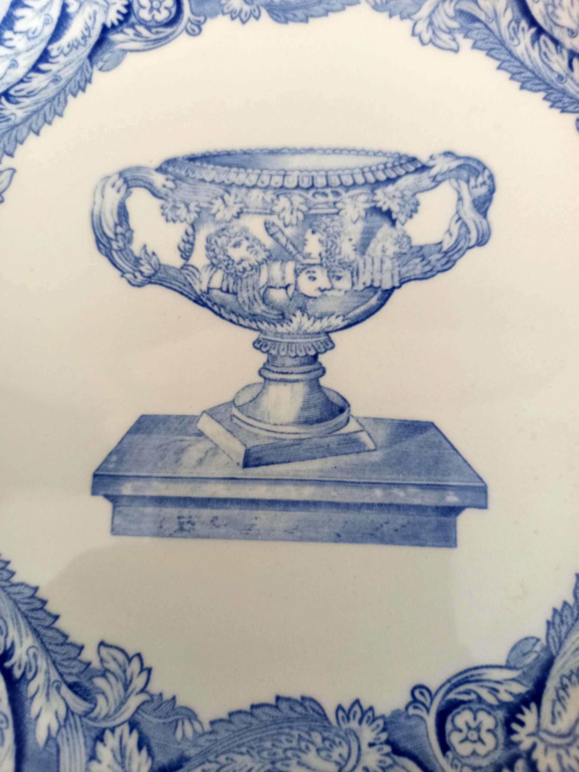 Spode Collectable Cabinet Plates. Blue And White. The Spode 'Blue Room Collection'. Very Good Condition. - Image 5