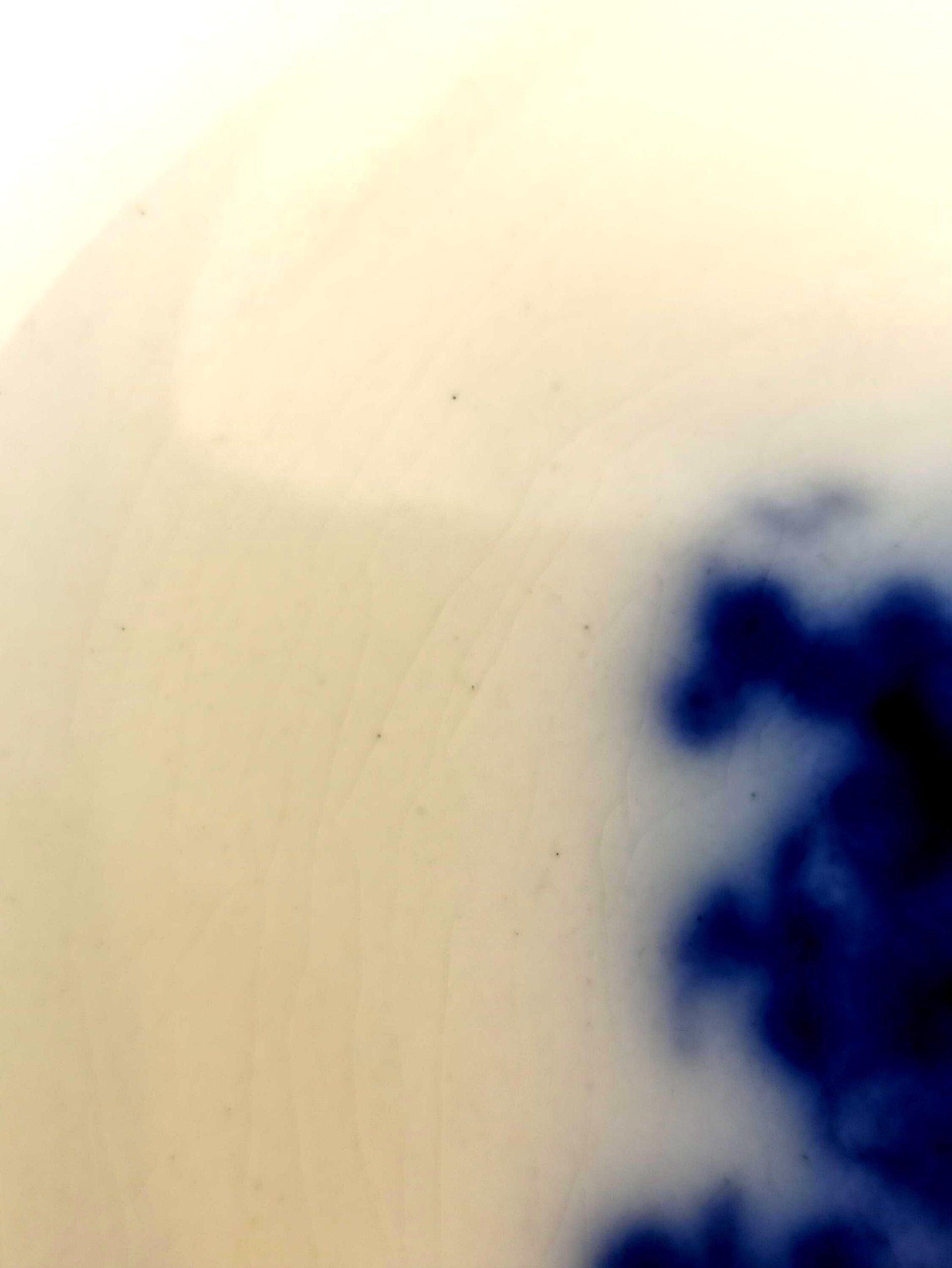 Vintage Alfred Meakin Decorative Porcelain Bowl. Flow Blue. Very Good Condition. - Image 9