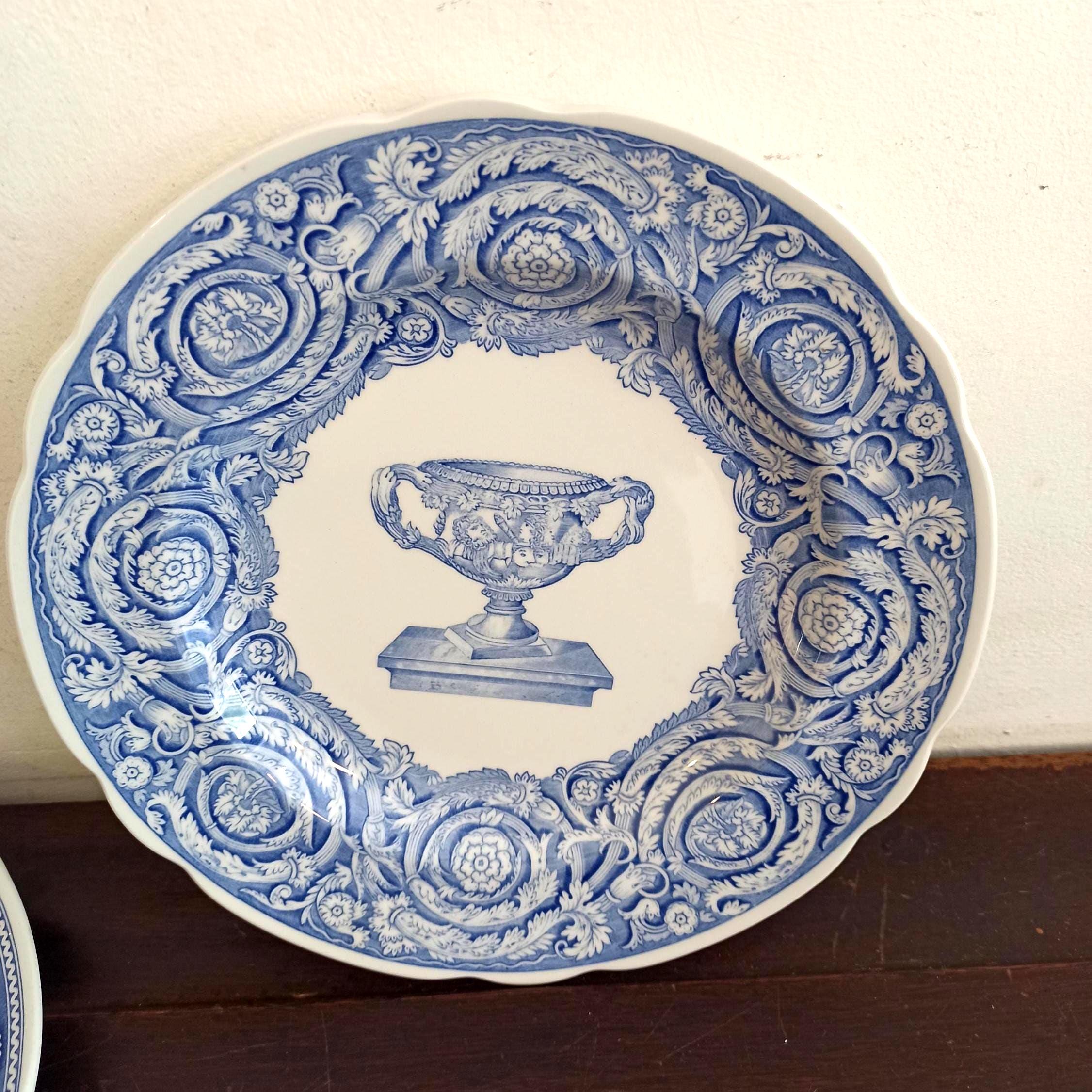 Spode Collectable Cabinet Plates. Blue And White. The Spode 'Blue Room Collection'. Very Good Condition. - Image 3