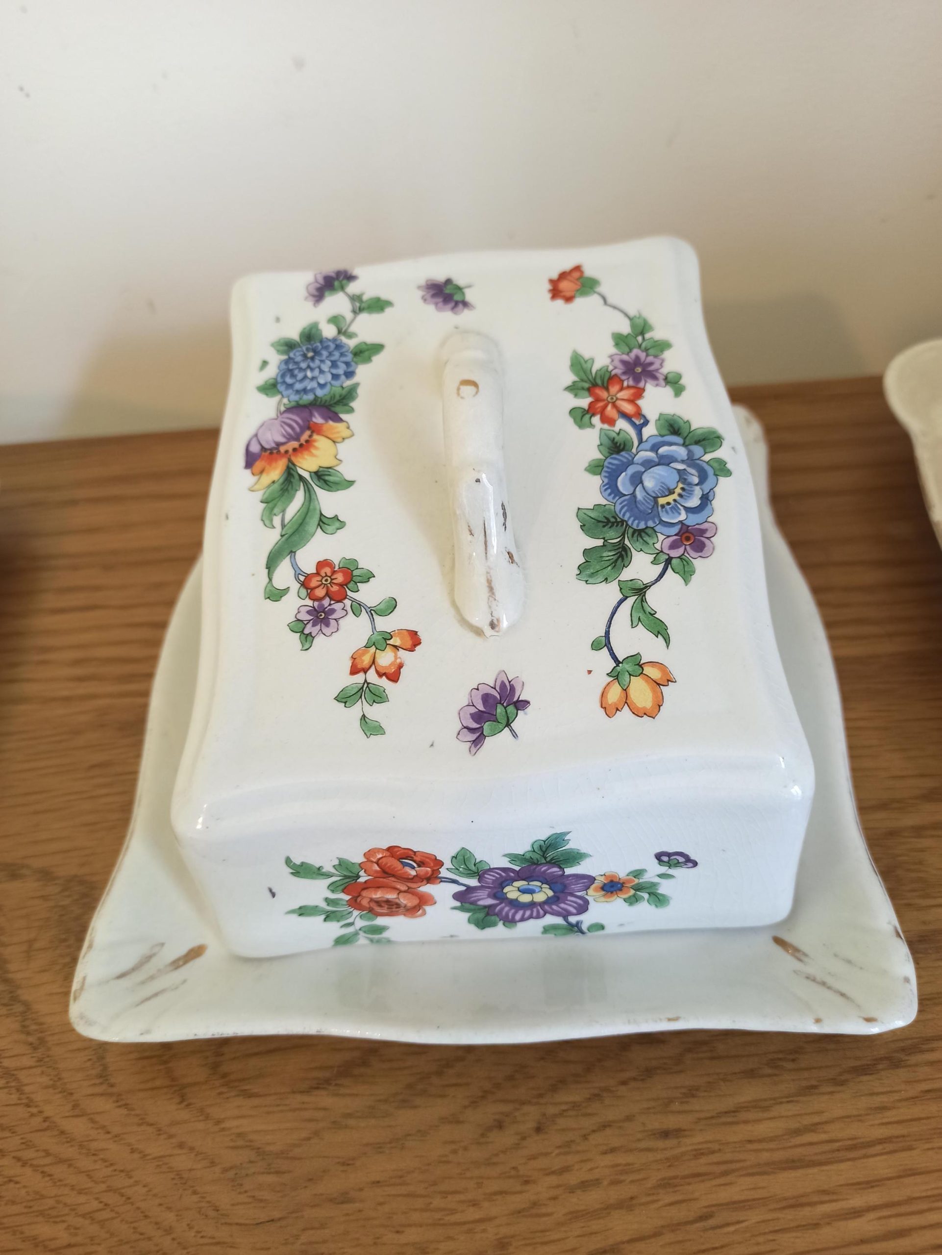 Vintage Butter Dishes and Cheese Dishes. - Image 4